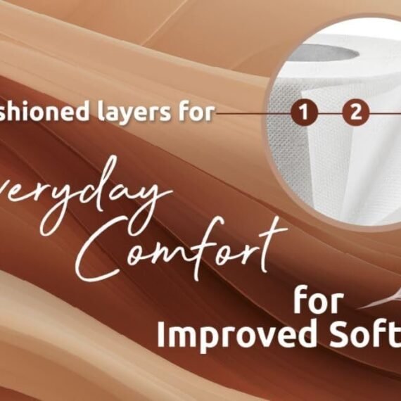 (Free Shipping)Phoenix Soft Luxury Toilet Rolls Bulk Buy – Shea Butter Fragranced Toilet Paper - Quilted White 3 Ply Paper - Pack of 90 Toilet Tissue