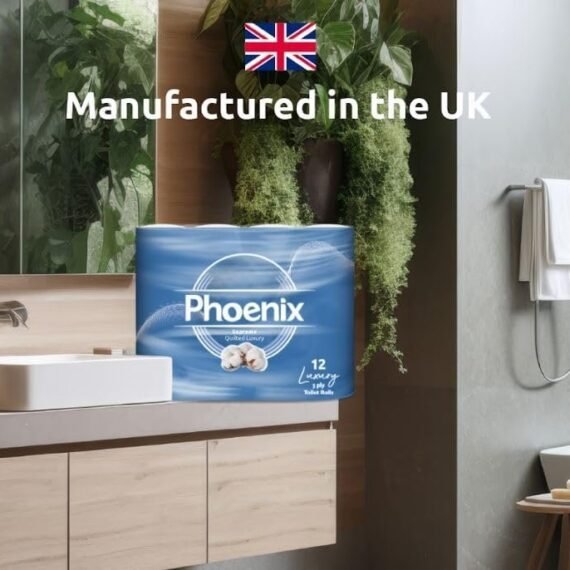 (Free shipping)120 Roll Phoenix Soft Supreme Luxury Quilted 3 Ply Non-Fragranced Toilet Rolls