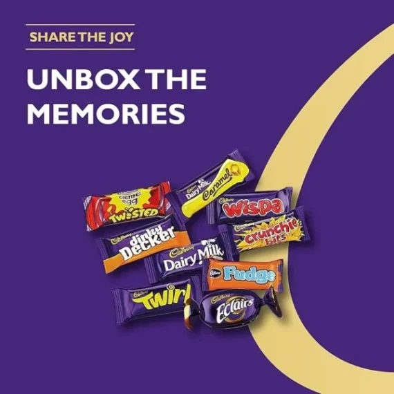 Cadbury Heroes Chocolate Bulk Sharing Box 2kg Milk Chocolates Individually Wrapped (Pack of 3)