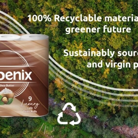 (Free Shipping)Phoenix Soft Luxury Toilet Rolls Bulk Buy – Shea Butter Fragranced Toilet Paper - Quilted White 3 Ply Paper - Pack of 90 Toilet Tissue