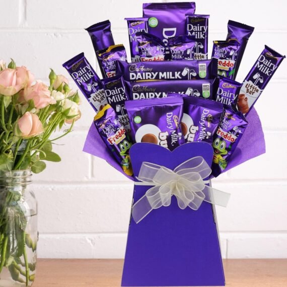 Cadbury Dairy Milk Chocolate Bouquet Gift A Luxury Cadbury Chocolate Hamper For Chocolate Lovers