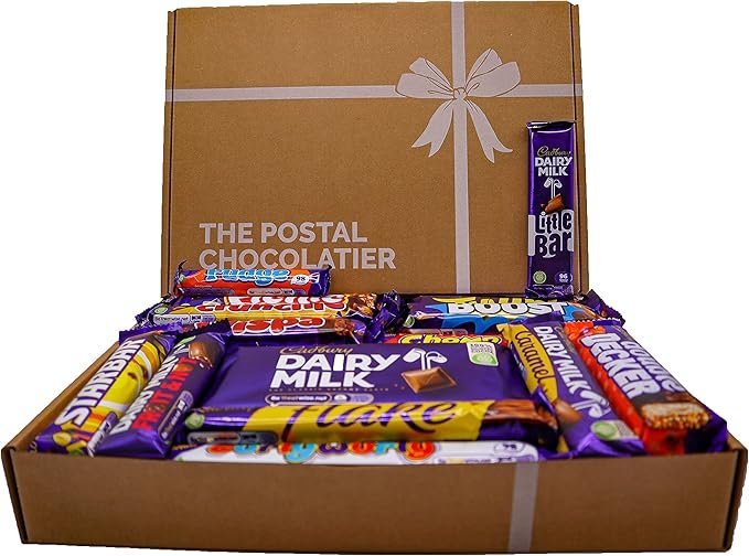 Cadbury Chocolate Hamper Box with Dairy Milk, Twirl, Wispa, Perfect Large Variety Premium Selection Box for Last Minute Gifts and Occasions